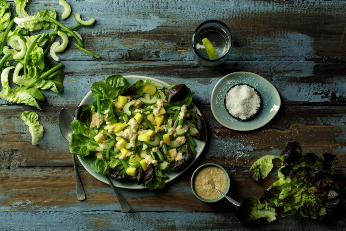 cucumber salad with coconut