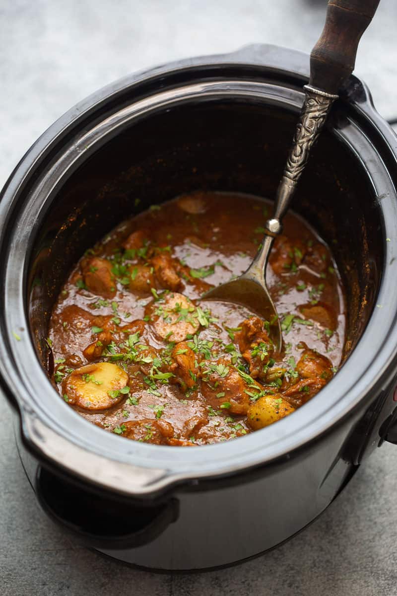 easy crockpot chicken curry recipe 3