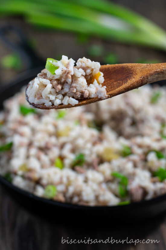 easy southern dirty rice recipe with pork desar