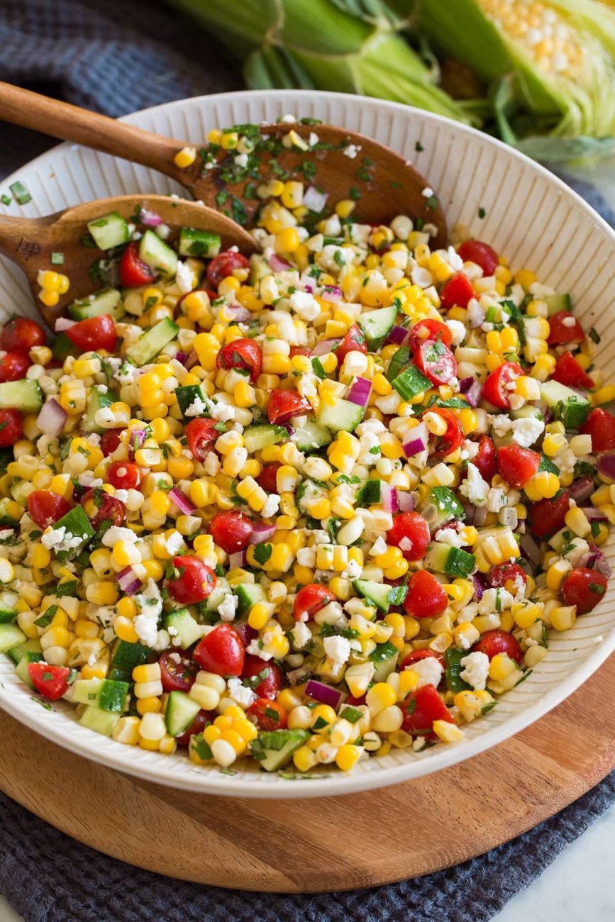 english corn salad