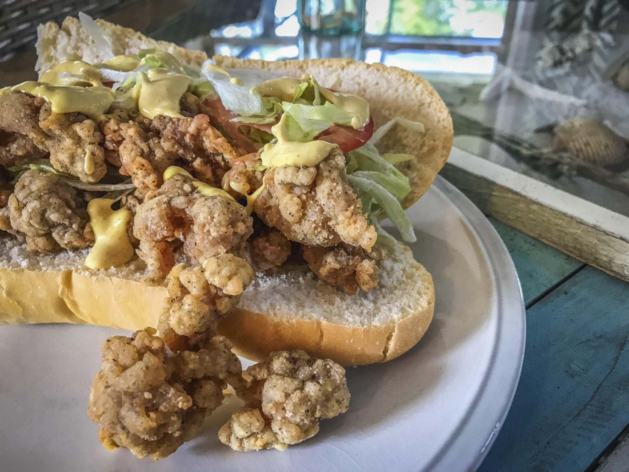 fried alligator