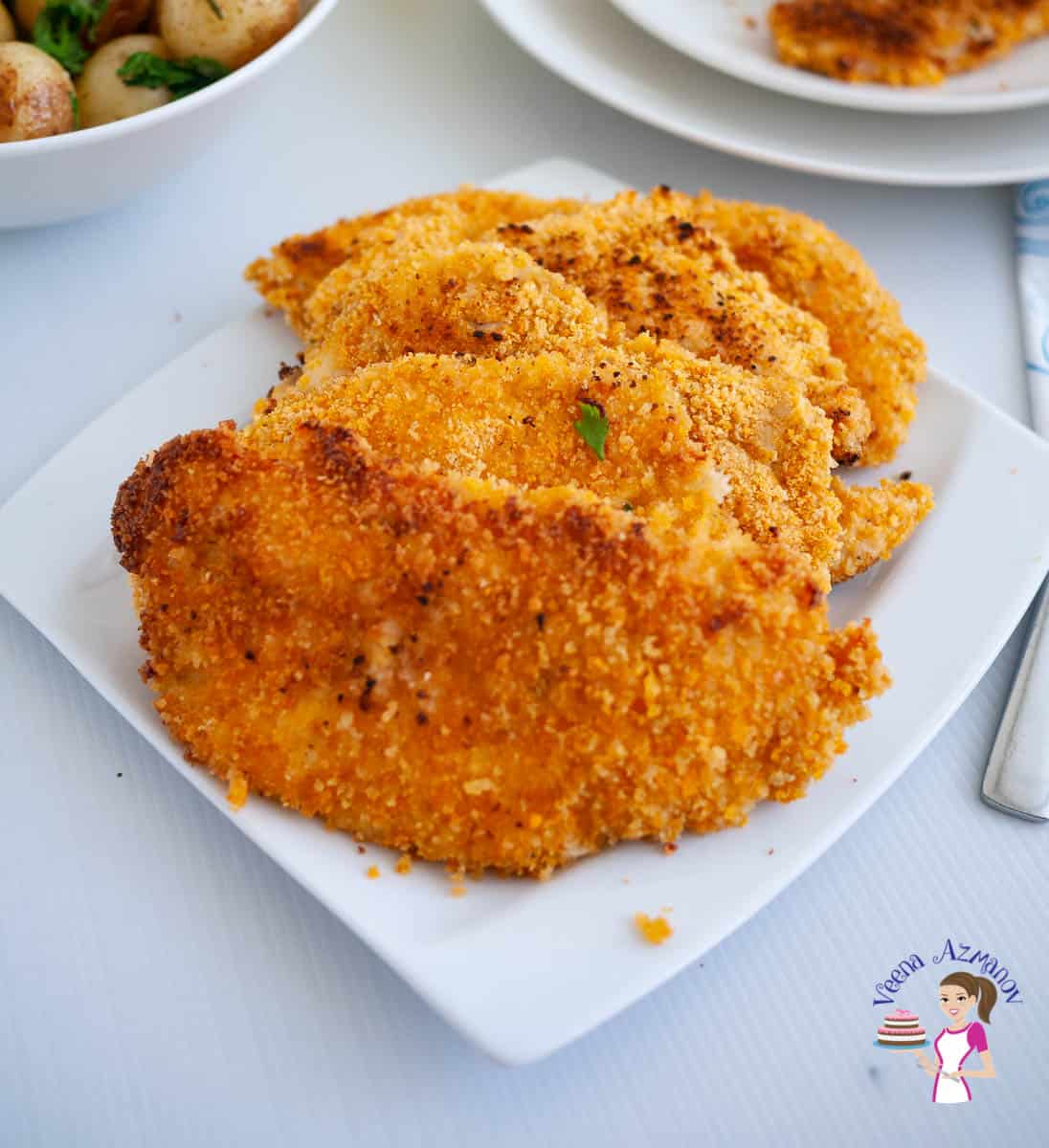 fried chicken schnitzel