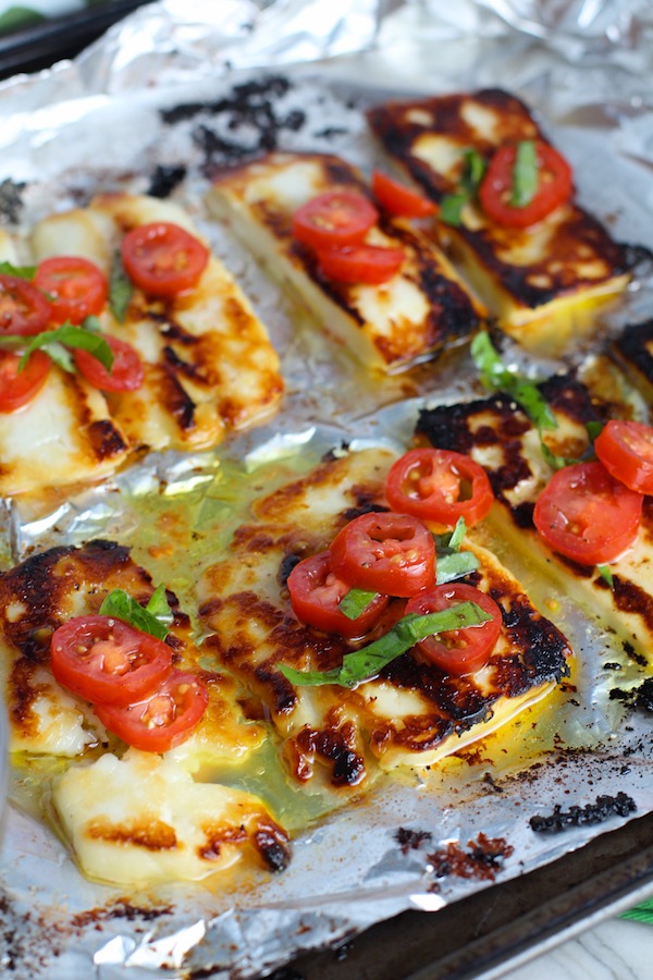 grilled halloumi cheese 1