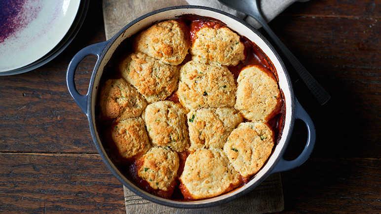 homemade parsley dumpling