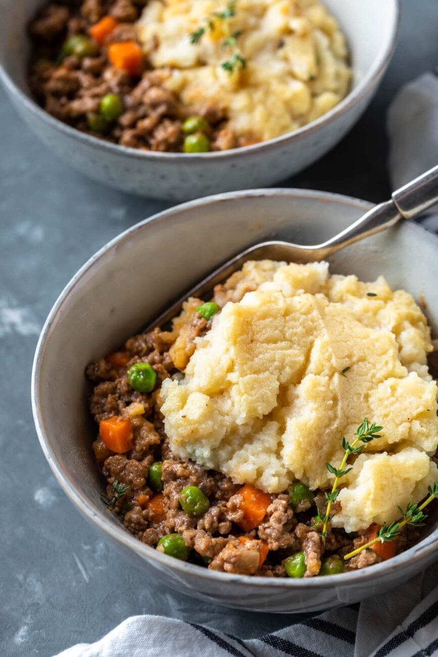 irish style shepherds pie