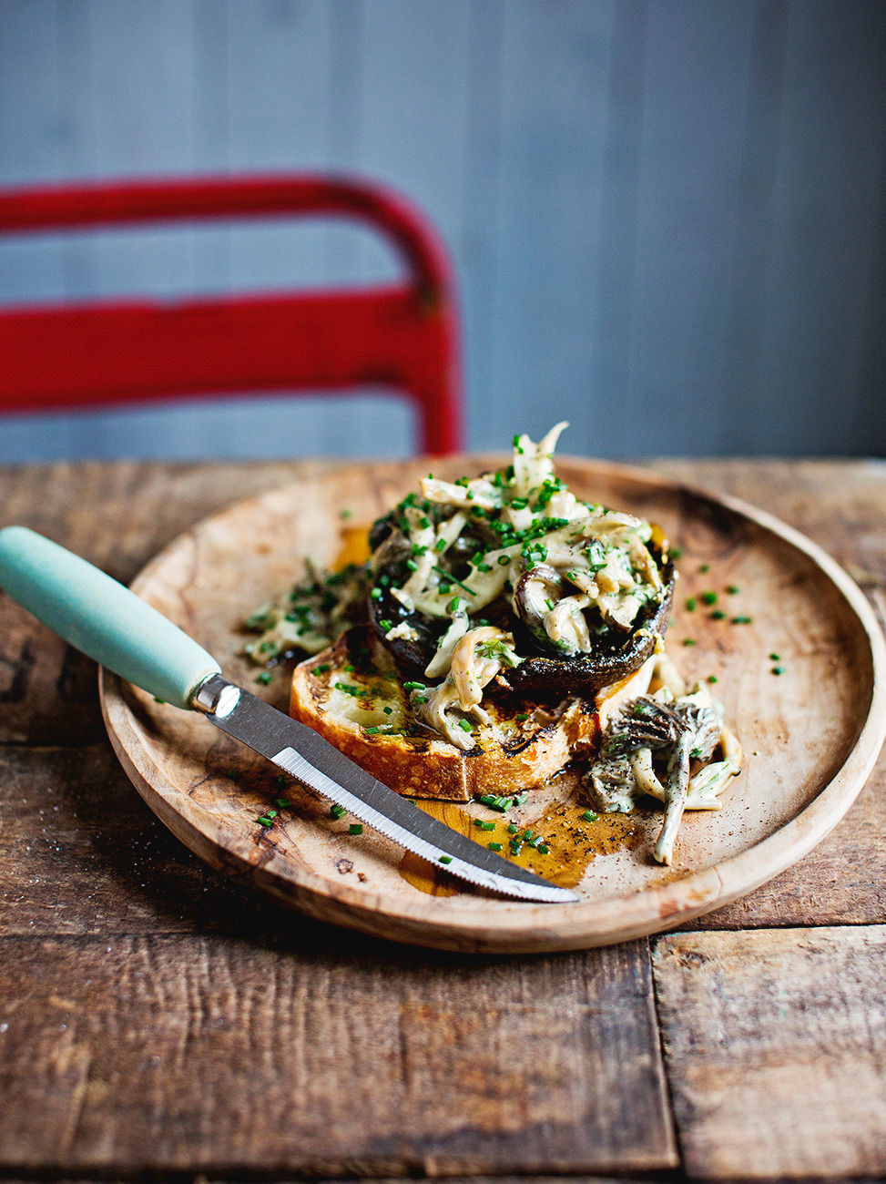 jilemnice sourdough with mushrooms 1