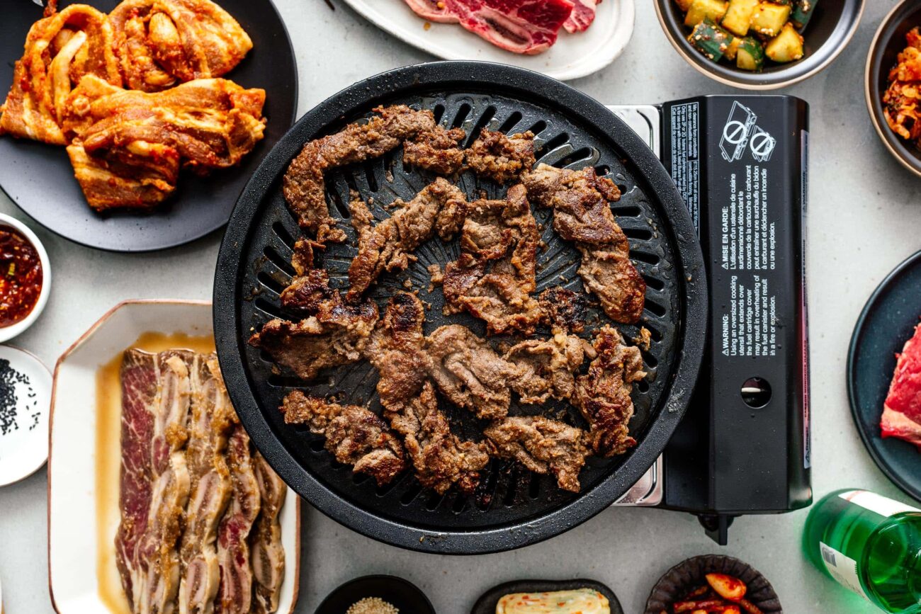 korean sesame steak bulgogi