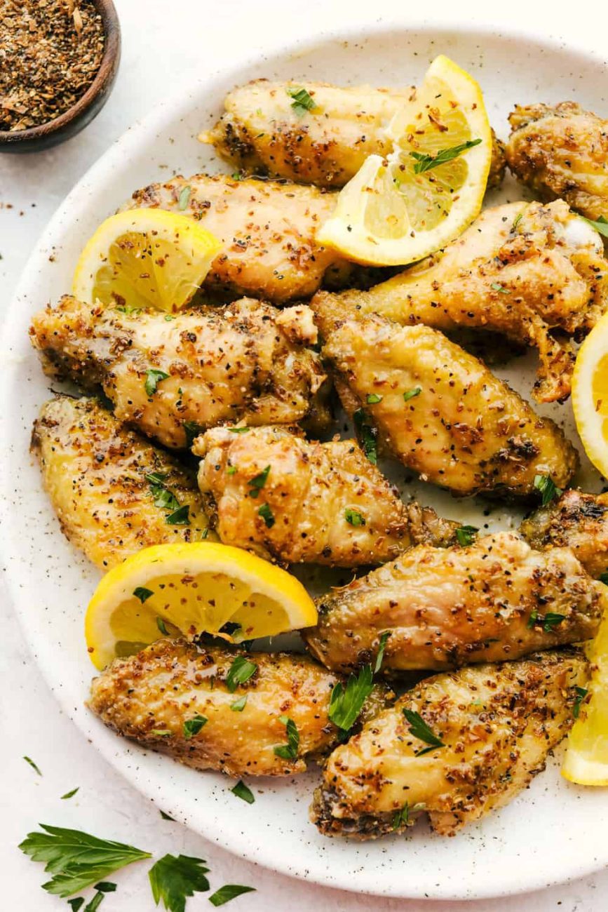 lemon chicken wings