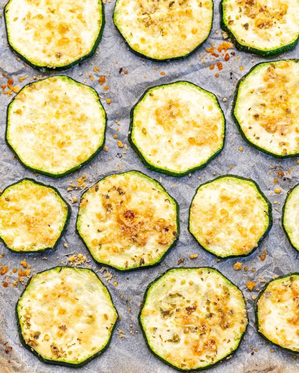 light baked zucchini