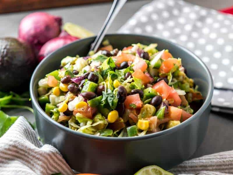 light mexican salad