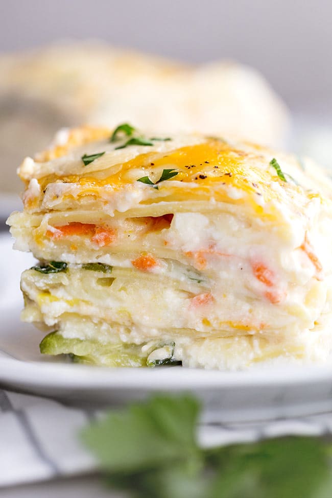 light vegetable lasagna 1