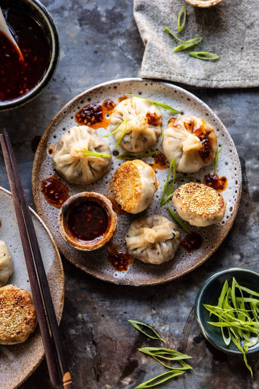 mushroom dumplings