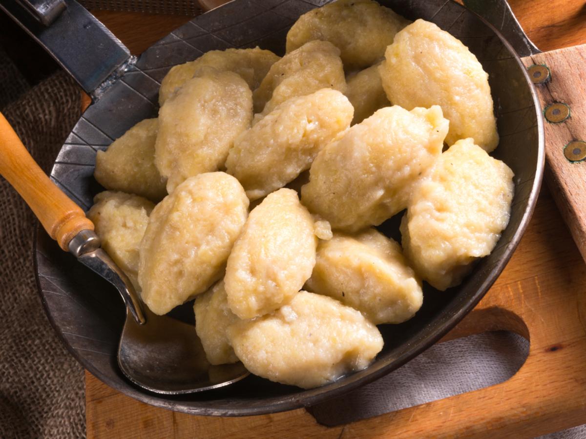 raw potato dumplings