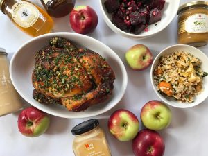 rosh hashanah food customs and menus