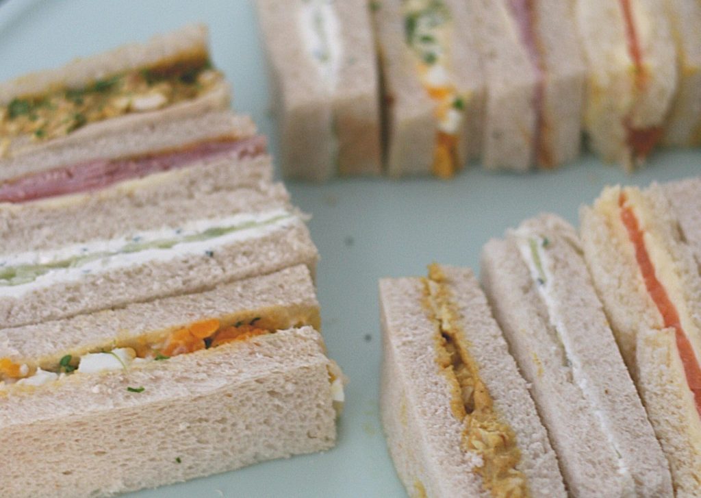 salmon and cream cheese tea sandwiches recipe