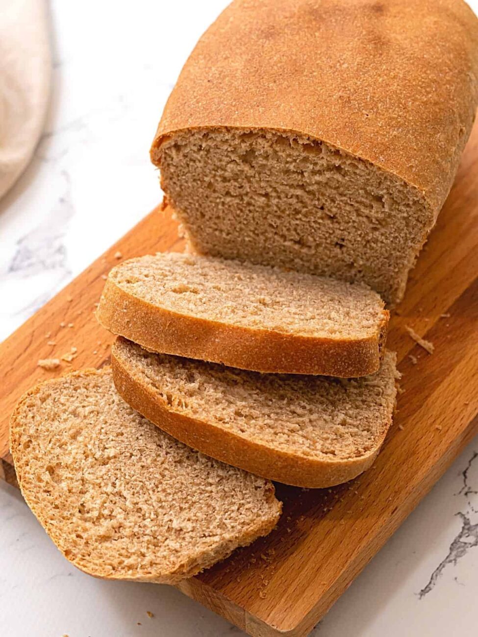 semi wholemeal light bread