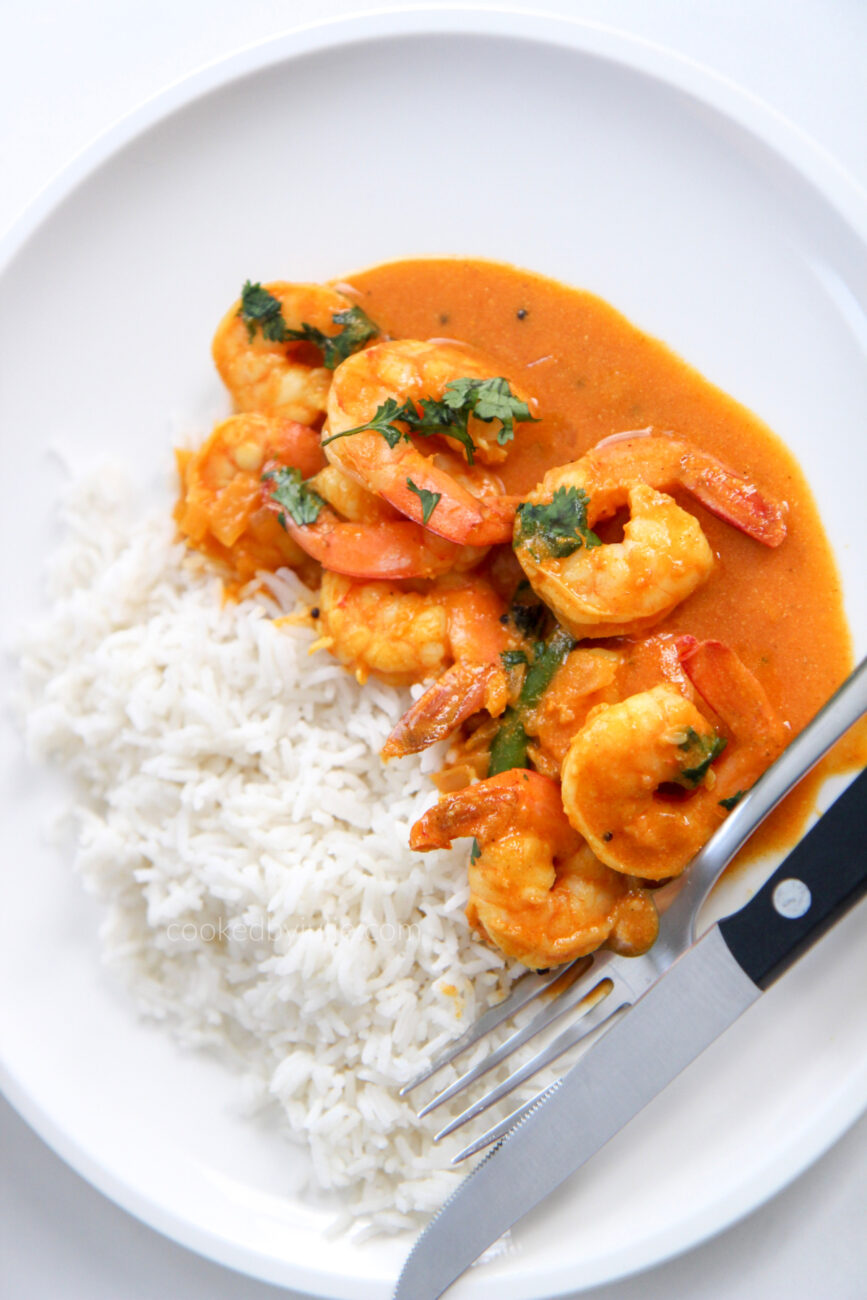 simple shrimp curry