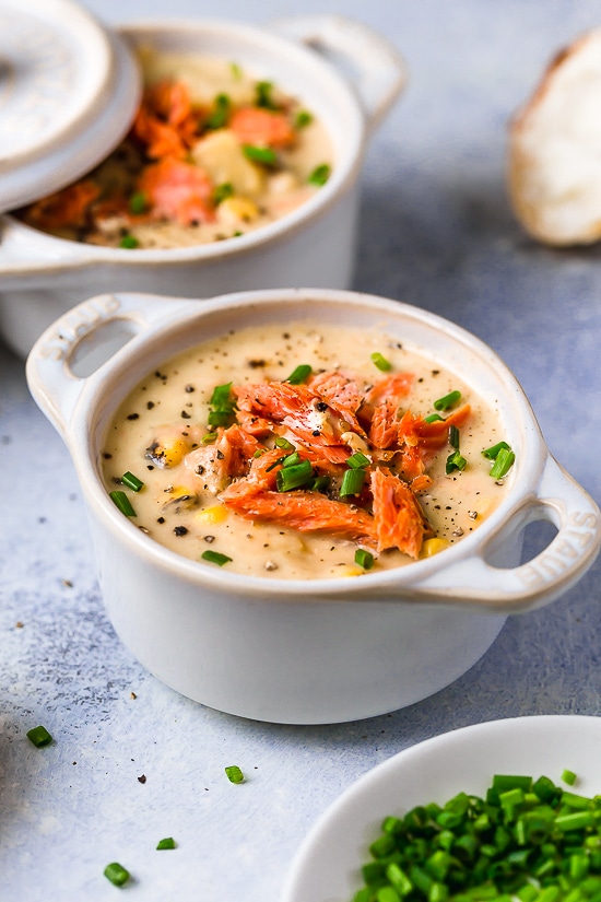 smoked salmon soup