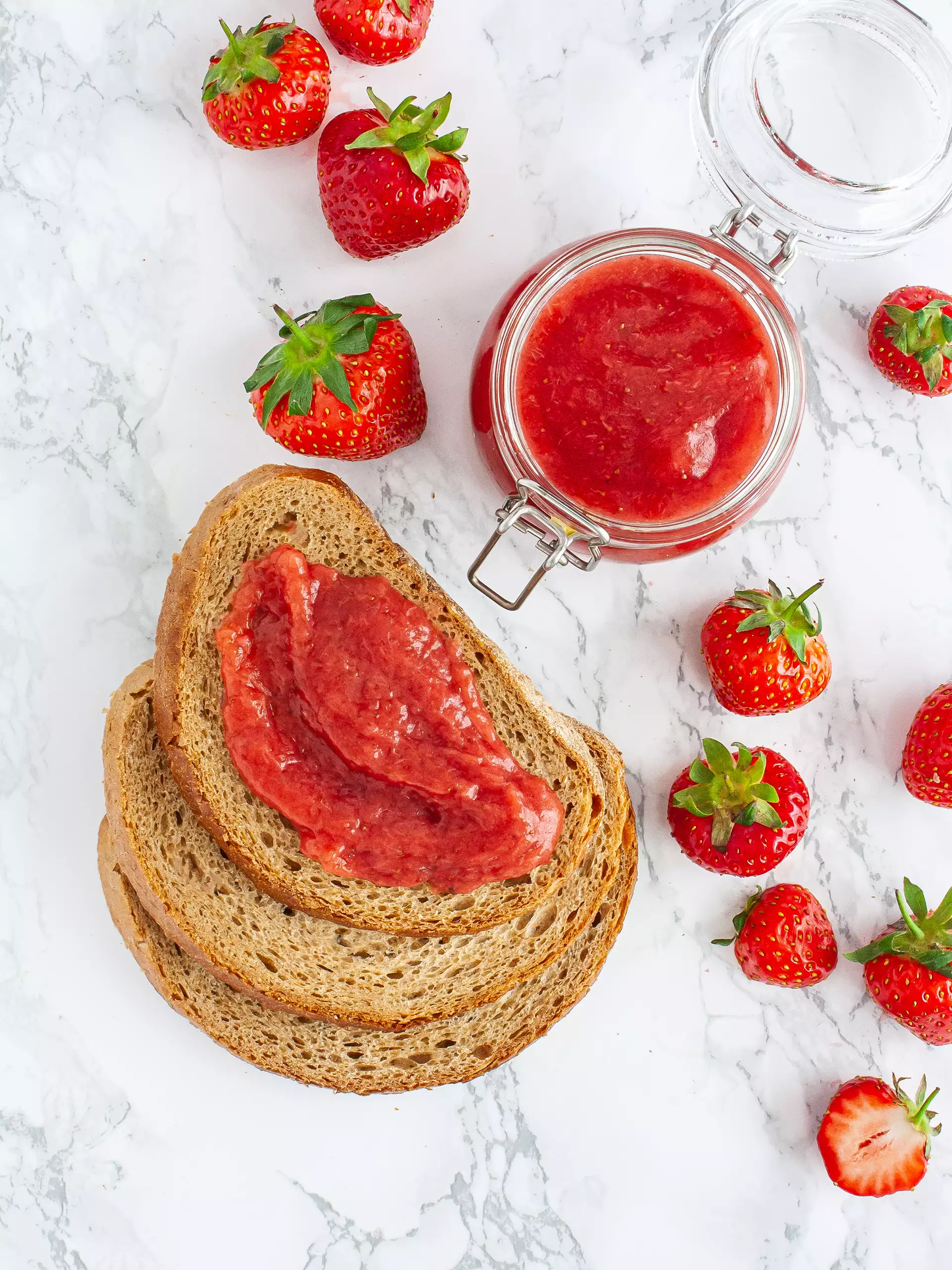 strawberry jam without sugar