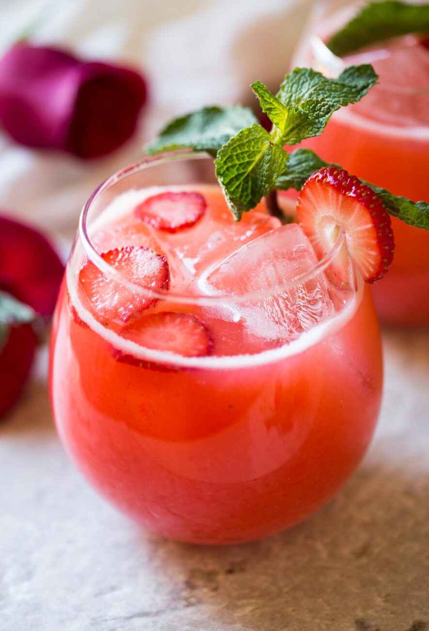 strawberry lemonade the most refreshing summer drink