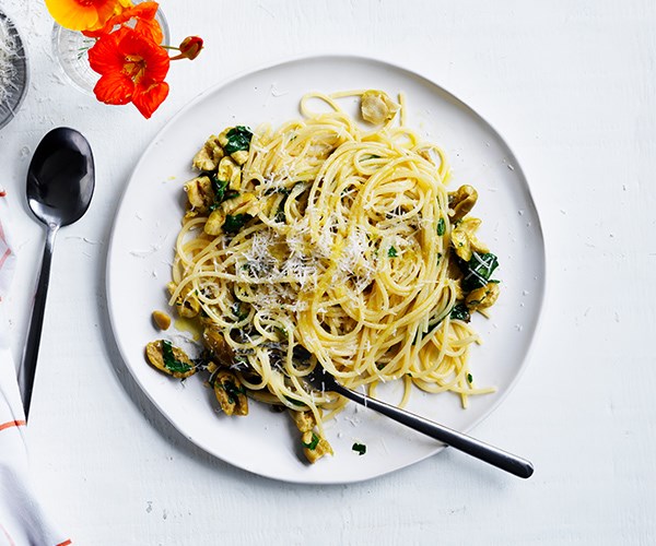 swedish spaghetti with capers