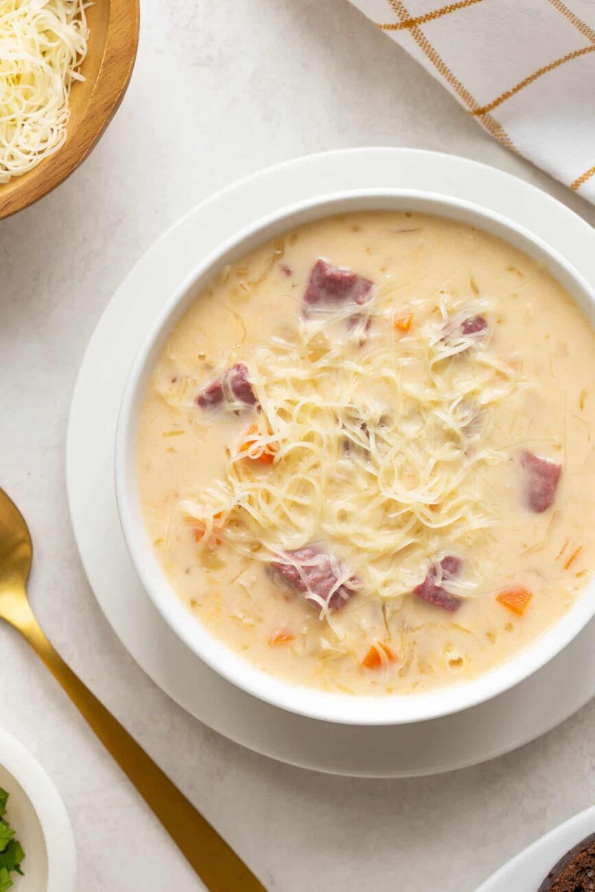 swiss cheese soup