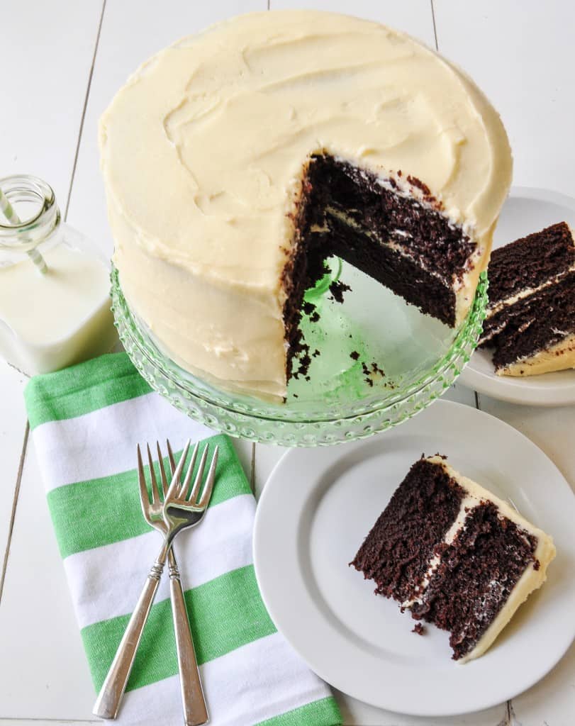 swiss chocolate cake and cream cheese frosting recipe