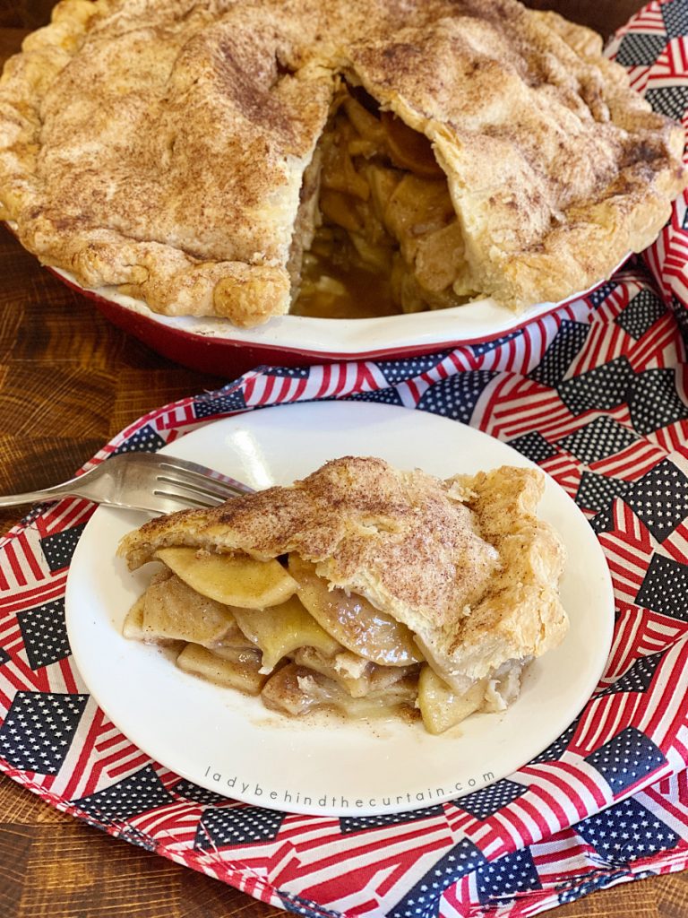 traditional american apple pie 1