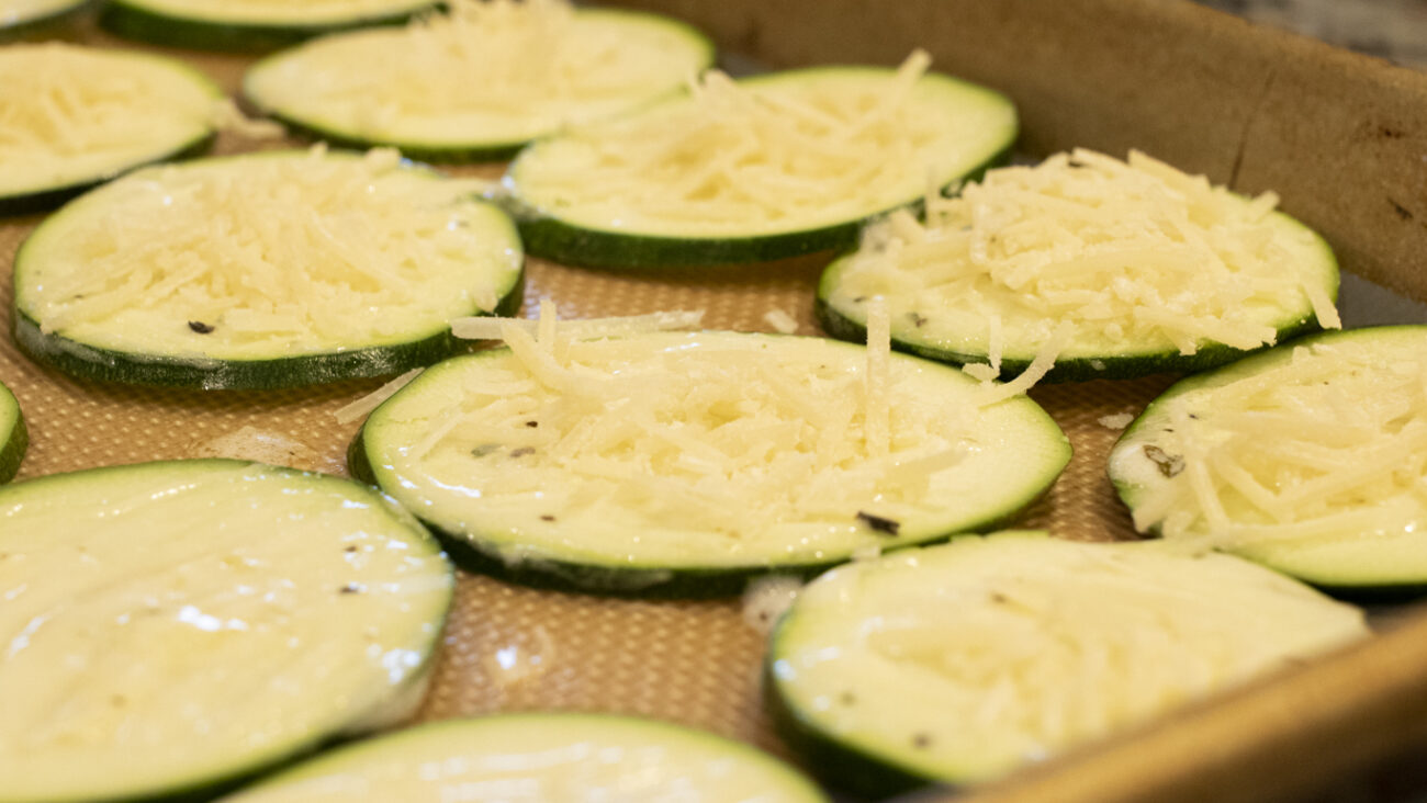 zucchini and parmesan rosti perfect for the diet