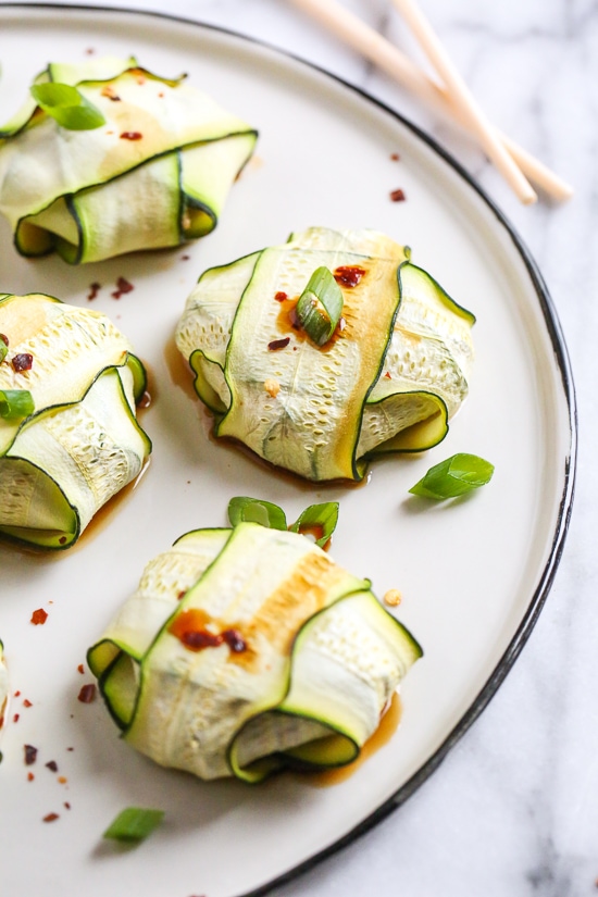 zucchini dumplings