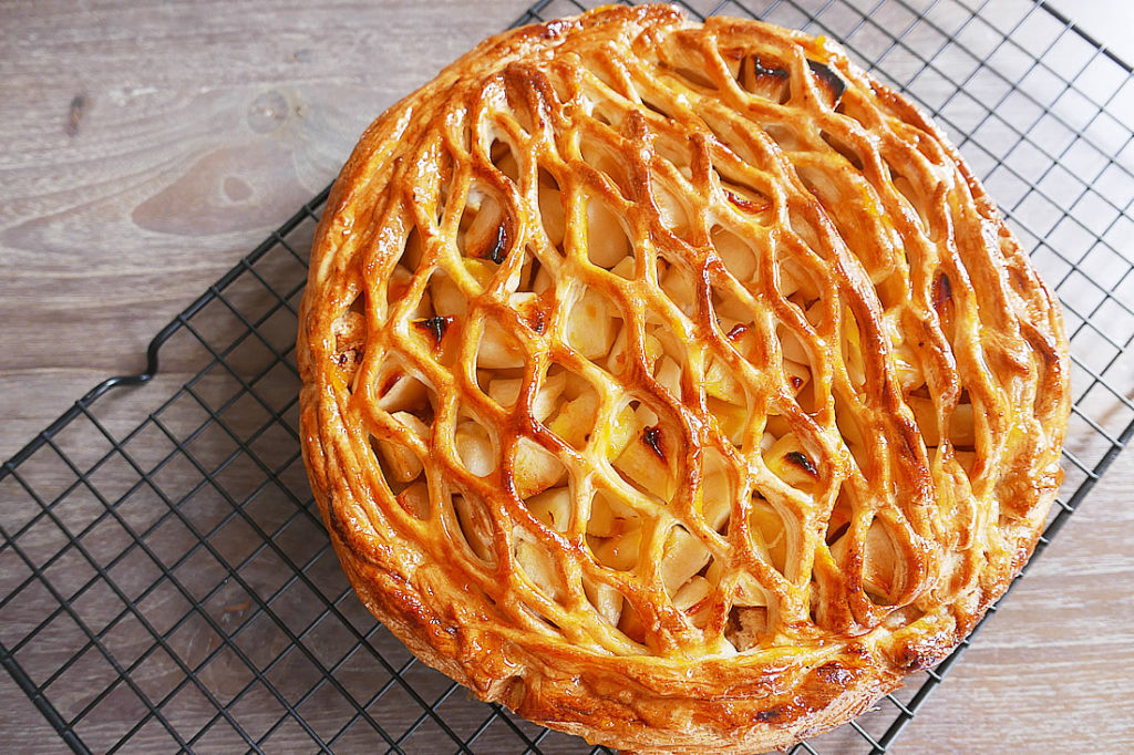 apple pie in the style of apple pie