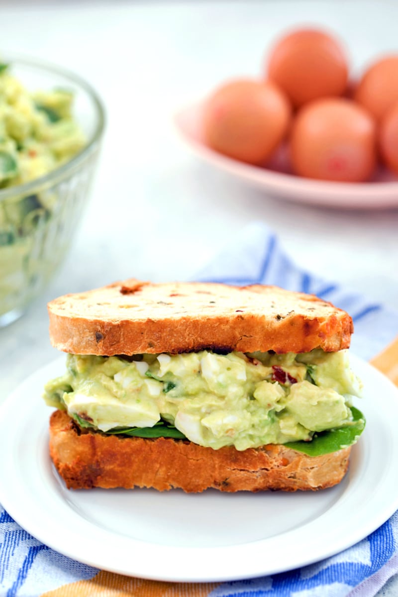 avocado egg spread