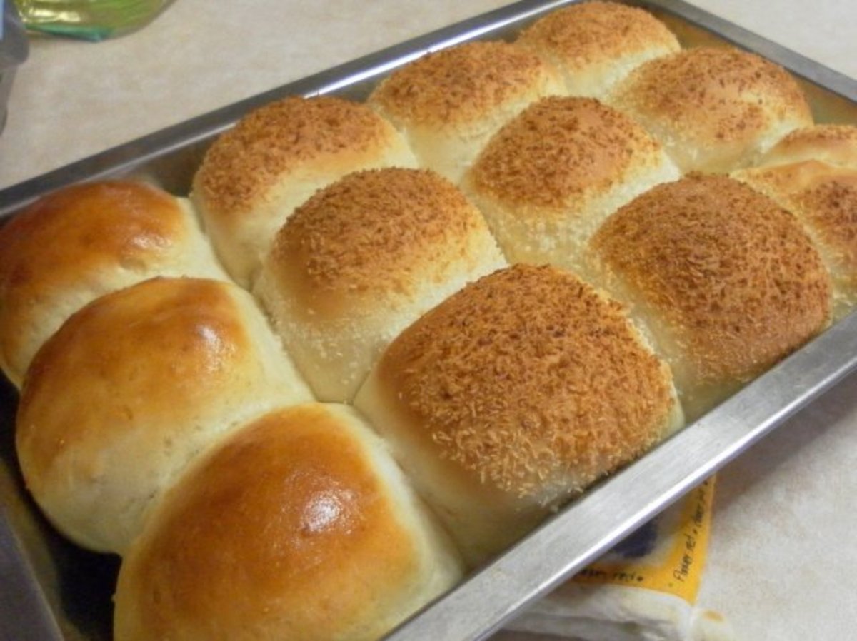 baked buns