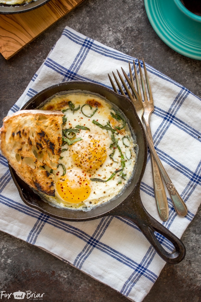 baked eggs