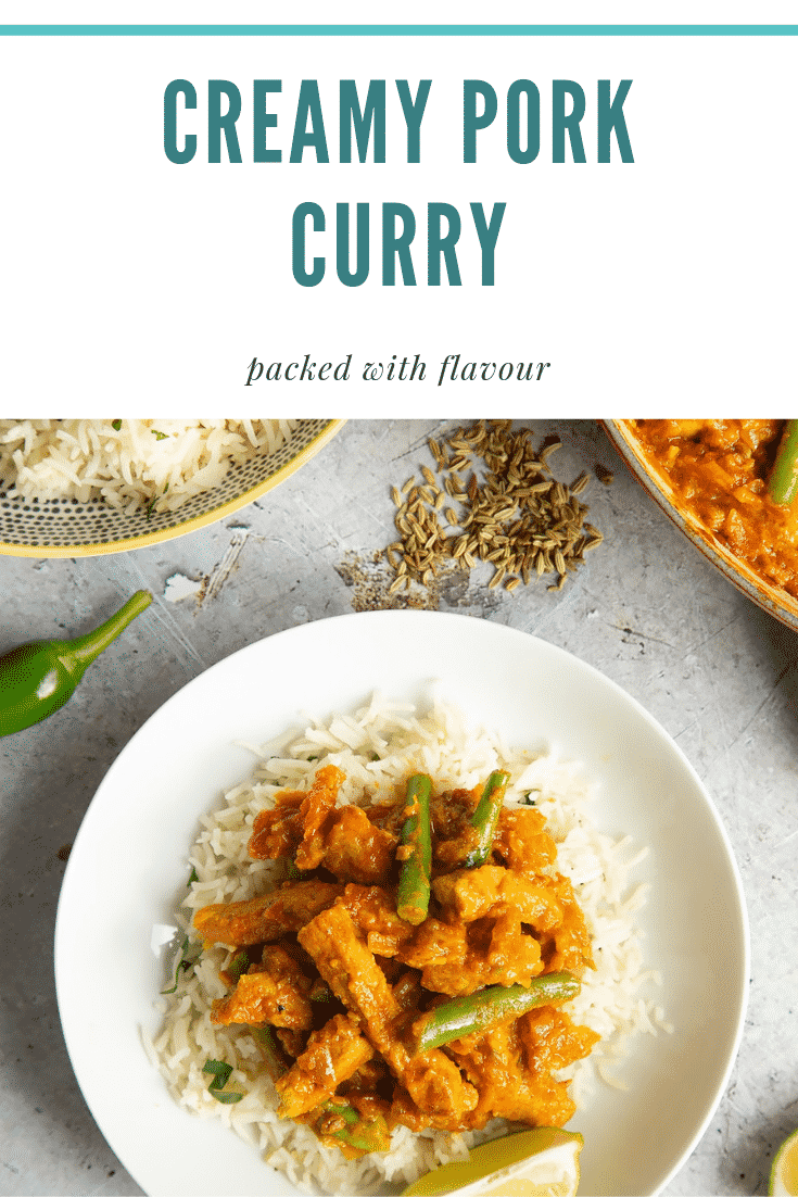 baked pork curry