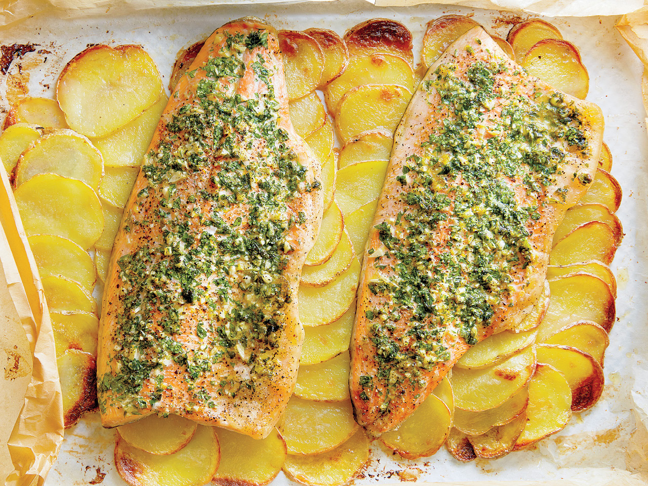 baked trout