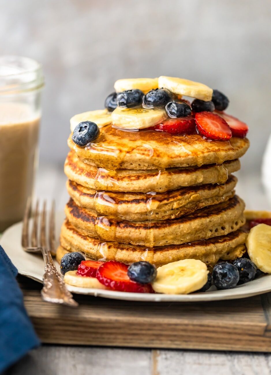 banana pancakes without flour and milk