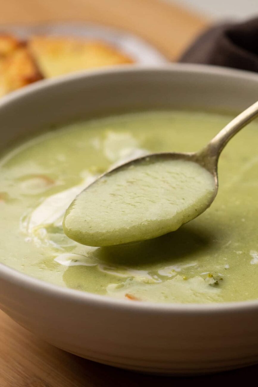 broccoli ginger cream soup