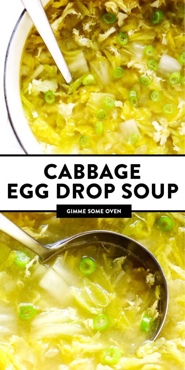 cabbage soup with egg