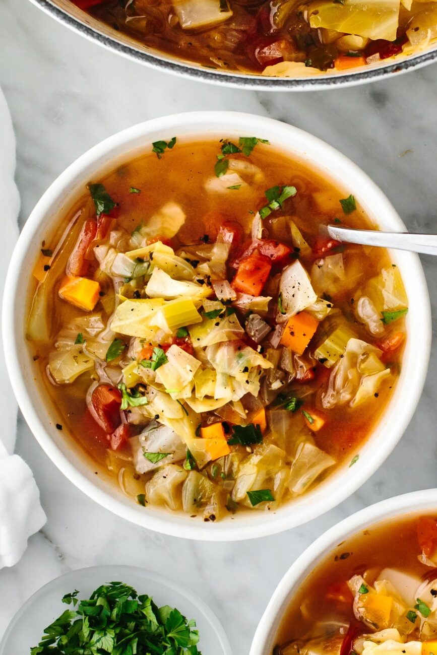 cabbage soup with meat