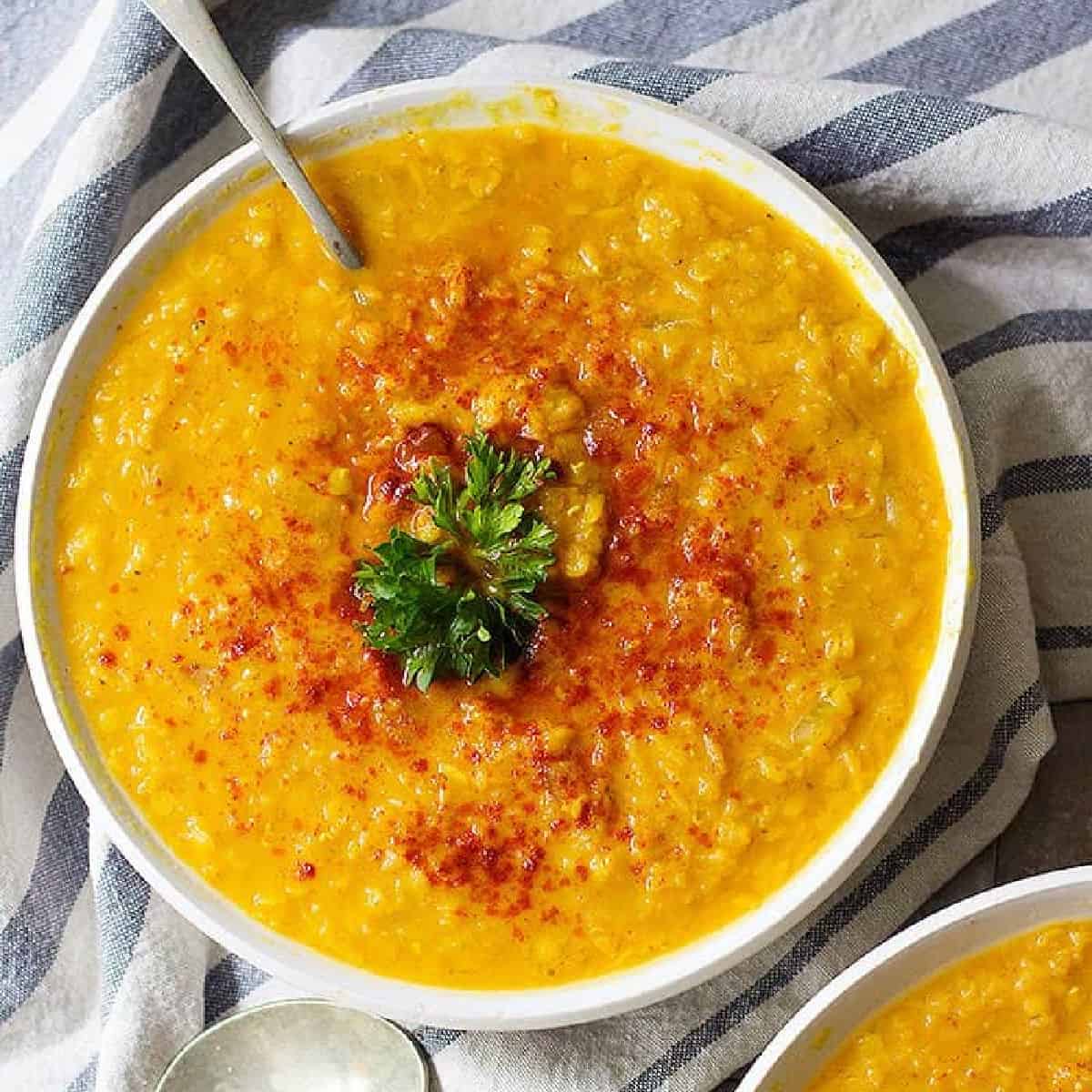 christmas lentil soup