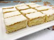 coconut and coconut slices on a wafer