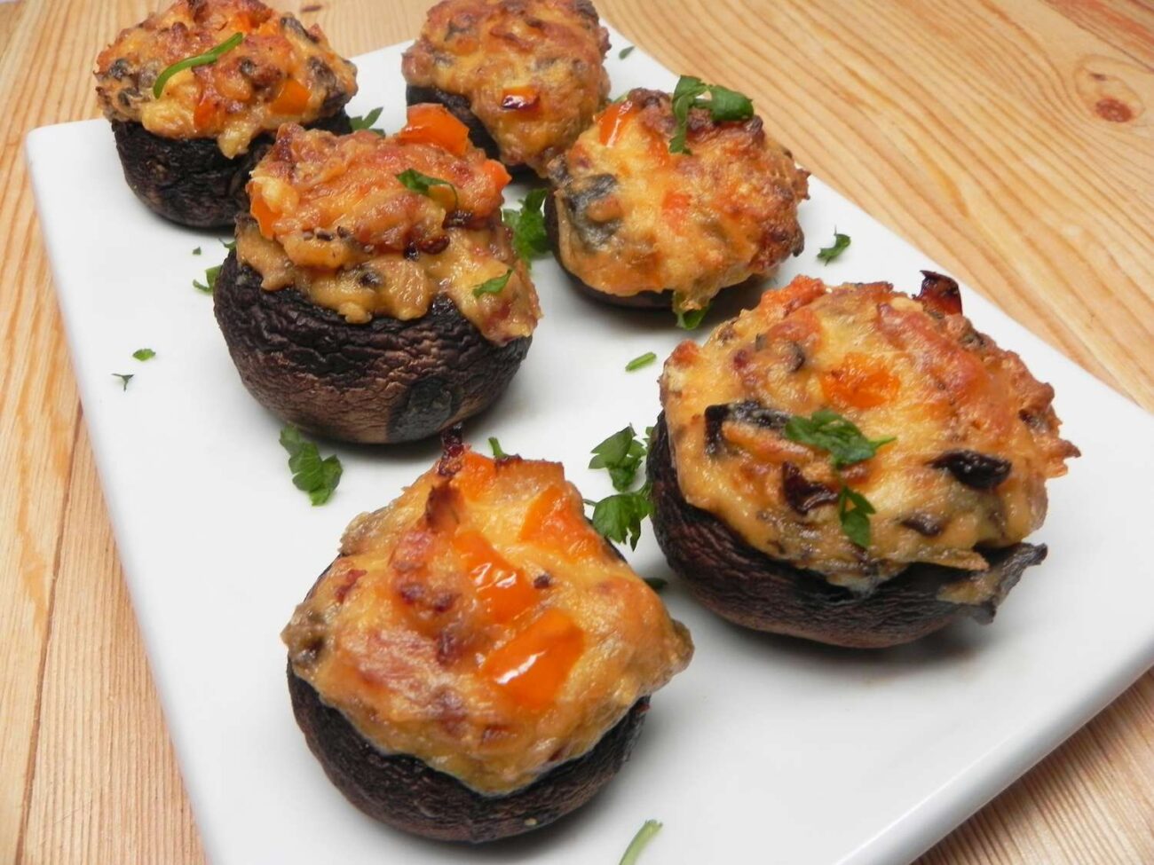 cream cheese stuffed mushrooms