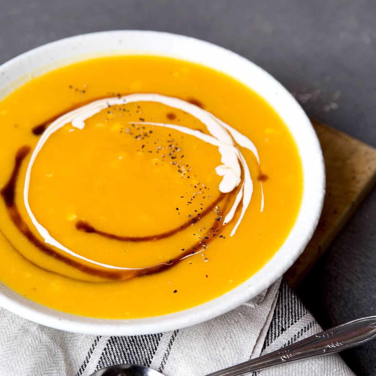 creamy pumpkin soup 1