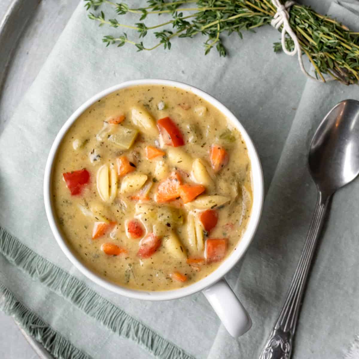 creamy soy soup