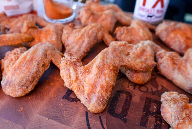 crispy grilled chicken wings