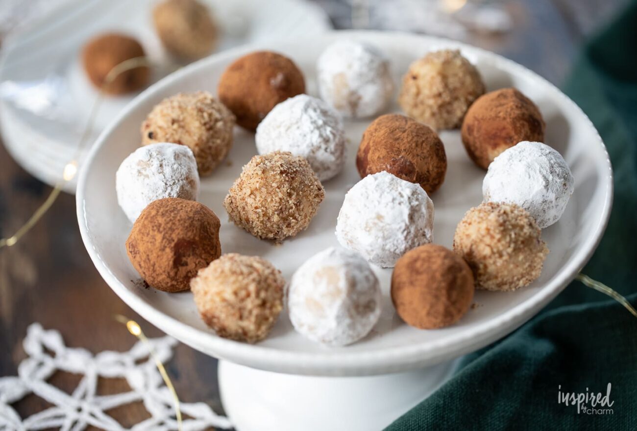 festive balls without baking