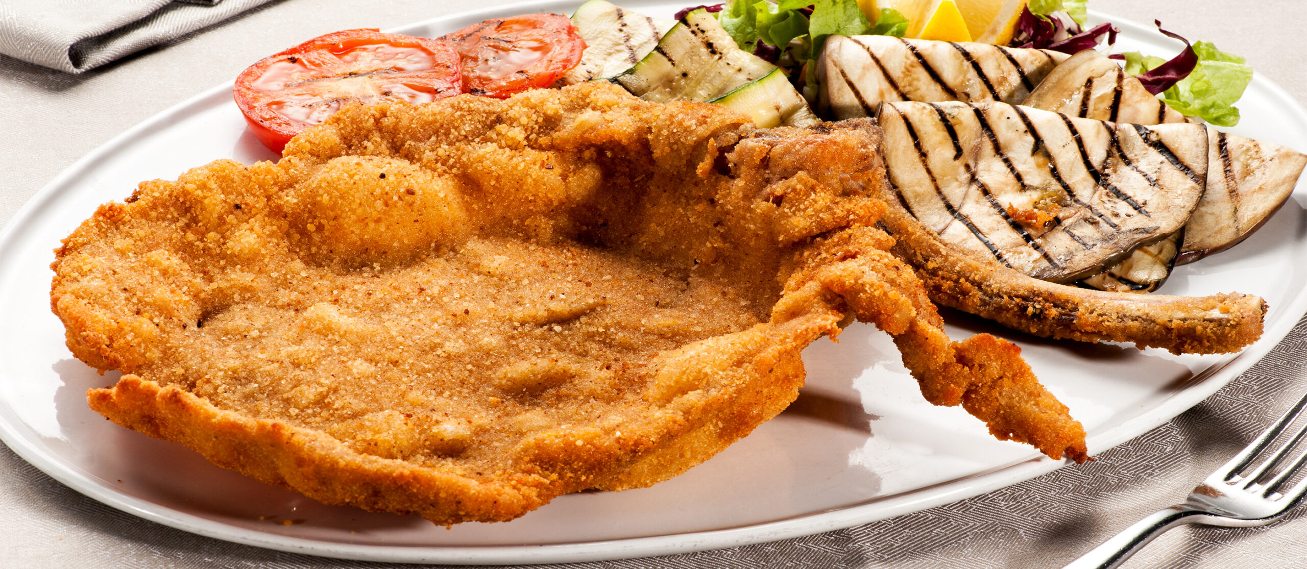 fried veal milanese style scaled