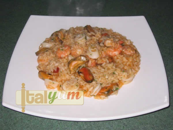 genoa risotto with seafood