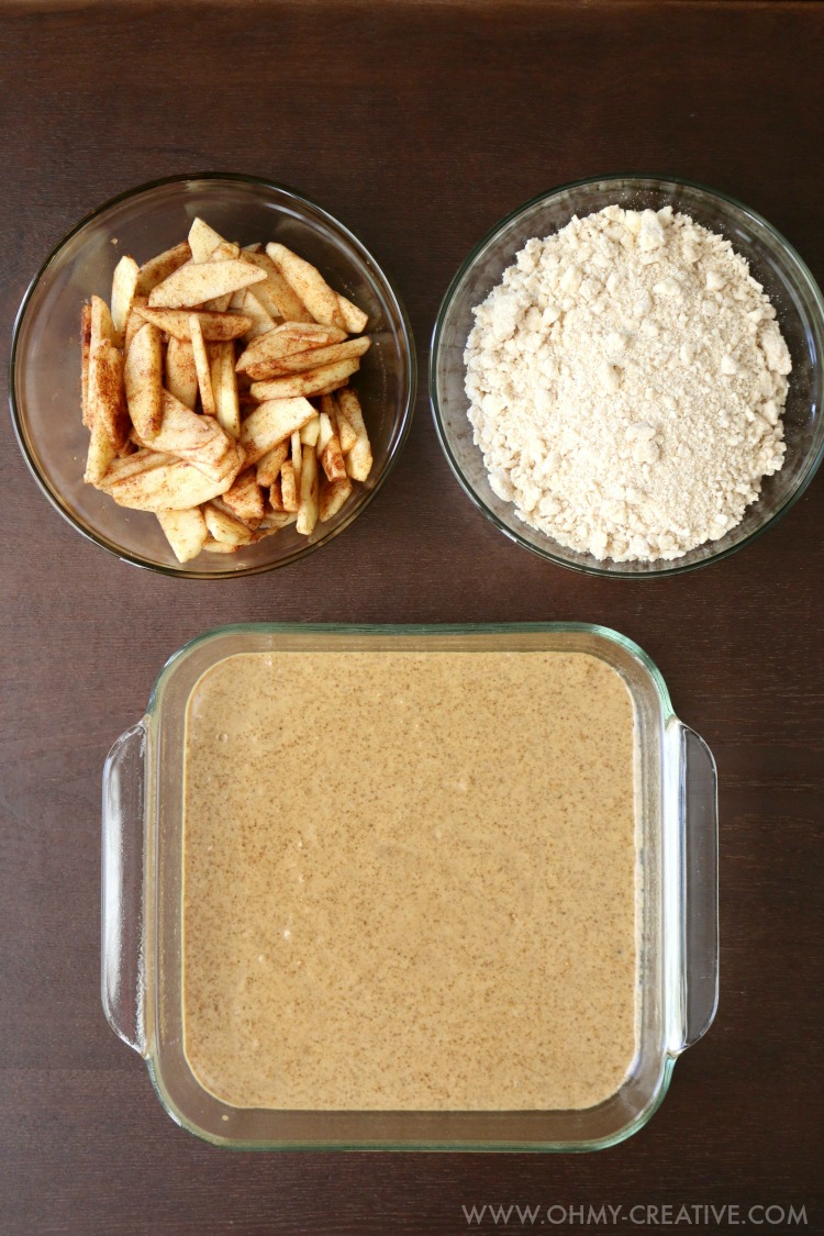 gingerbread apple pie